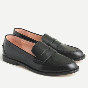 Classic tab loafer in spazzolato leather - J. Crew